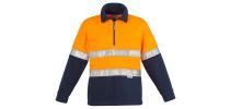 Unisex Hi Vis Polar Fleece Pullover - Hoop Taped