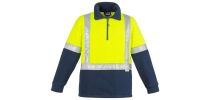 HI VIS Polar FLEECE JUMPER - SHOULDER TAPED