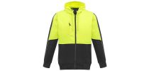 Unisex Hi Vis Full Zip Hoodie