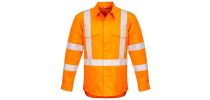 Mens Hi Vis X Back Taped Shirt
