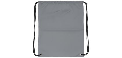 Synthetic fibre (190D) reflective drawstring backpack Melila