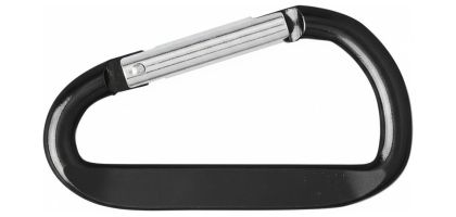 Aluminium carabiner key chain Guilermo