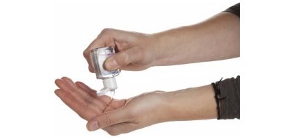PET hand cleansing gel Barcelona