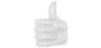 PU foam thumbs-up Sven