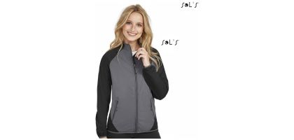 Rollings Women Women's Ultra Light Two-colour Softshell Jacket