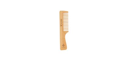 Wide-Tooth Beech Wood Comb
