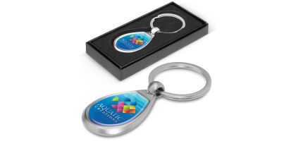 Drop Metal Key Ring