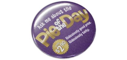 Button Badge Round - 75mm