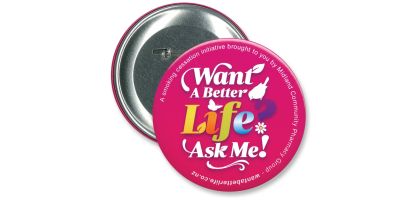 Button Badge Round