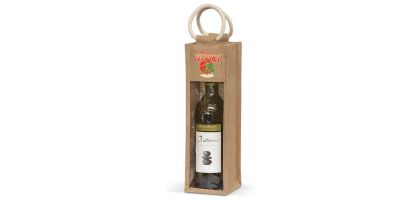 Serena Jute Wine Carrier