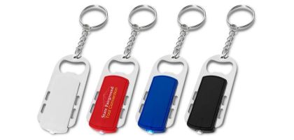 Metal Bottle Opener with Key Light