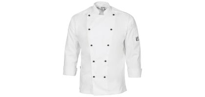 Cool-Breeze Cotton Chef Jacket - Long Sleeve