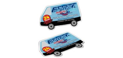 Fridge Magnet 90 x 55mm - Van Shape