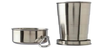 Stainless steel foldable cup Annette