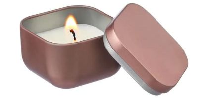 Metal candle Laurie