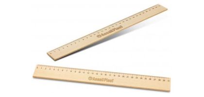 Wooden 30cm Ruler