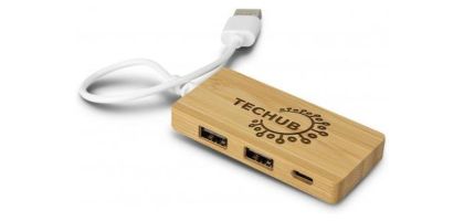 Bamboo USB Hub