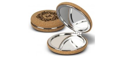 Cork Compact Mirror
