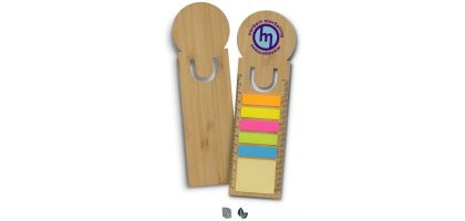 Bamboo Ruler Bookmark - Round