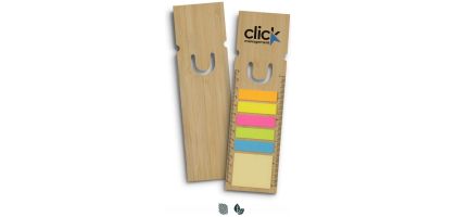 Bamboo Ruler Bookmark - Square
