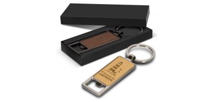 Santo Bottle Opener Key Ring