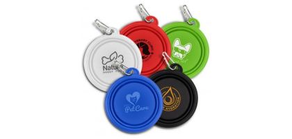 Silicone Collapsible Pet Bowl