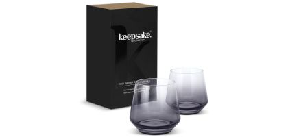 Keepsake Dusk Whiskey Glass Set of 2