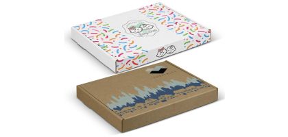 Die Cut Box with Locking Lid - 230x165x22mm
