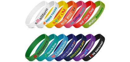 Kids Silicone Wrist Band - Debossed