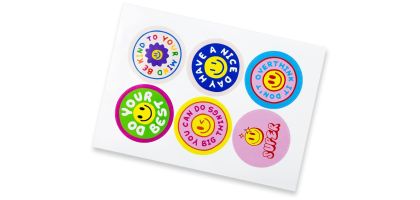 Sticker Sheet 80mm Circle - Gloss