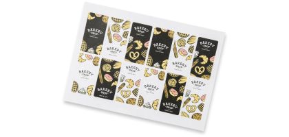 Sticker Sheet 40x80mm Rectangle - Matte