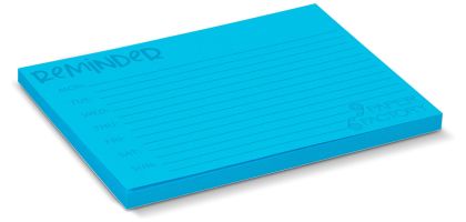 Coloured Sticky Pad 100 x 75mm - 50 Sheets
