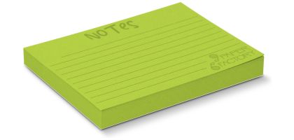 Coloured Sticky Pad 100 x 75mm - 100 Sheets
