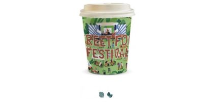 Compostable Paper Coffee Cup - 230ml