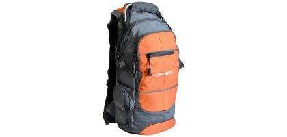 Orange/Grey Wenger 19L Narrow Hiking Pack