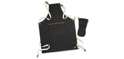 Keepsake Canvas Apron & Oven Mit Set
