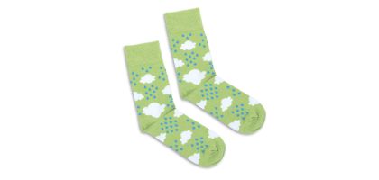 Pixel Knitted Business Socks