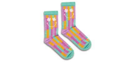 Pixel Knitted Bamboo Socks