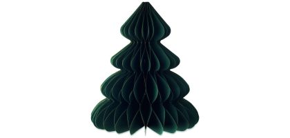 Foldable paper Christmas tree