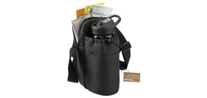 Bullet Traver RPET Adjustable Bottle Sling Cooler w/ Pouch