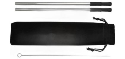 Reusable Stainless steel Straw Set with Brush
