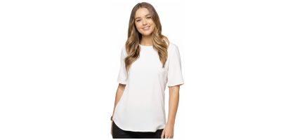 Womens Short Sleeve Soft Tops