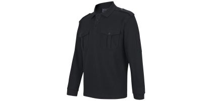 Long Sleeve 250 Epaulette Polo