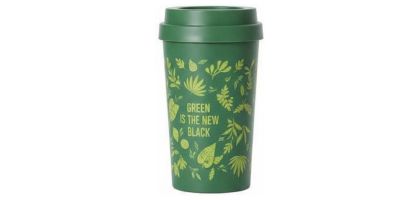 Green Is the New Black Travel Mug
