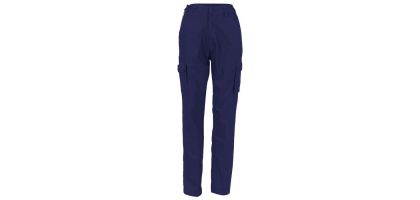 Ladies Cotton Drill Cargo Pants
