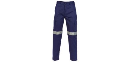 Lightweight Cotton Cargo Pants with 3M R/Tape