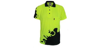 Hivis Sublimated Blot Polo