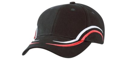 6 Panel Hbc Cap 2 Stripes