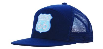 Premuim American Twill A Frame Cap with Mesh Back