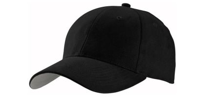 Cotton Cap With Velcro Fastener